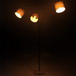 Llambë dyshemeje e rregullueshme PWL-0939 E27 ngjyrë argjendi - gri 30x135x208cm - Image 2