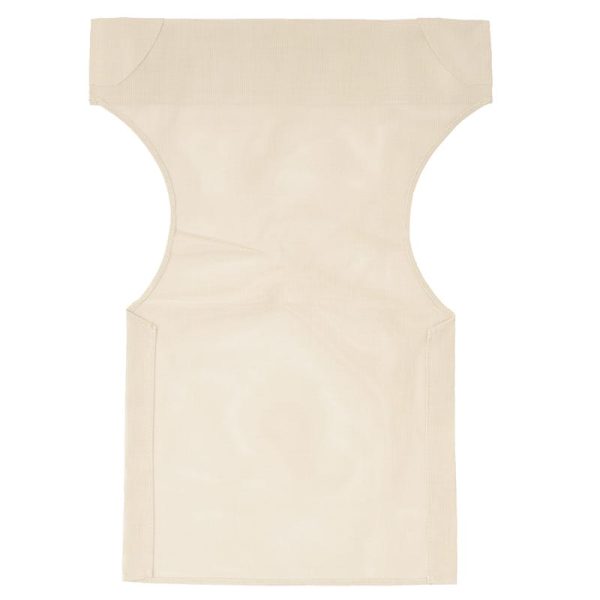 Pëlhurë me vrima profesionale Nexus  për kolltuk drejtori ecru pvc 45/57x1x78,5cm