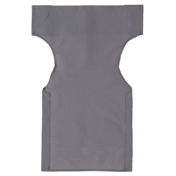 Pëlhurë profesionale e shpuar akoworld 2x1 densitet në ngjyrë të bardhë-gri