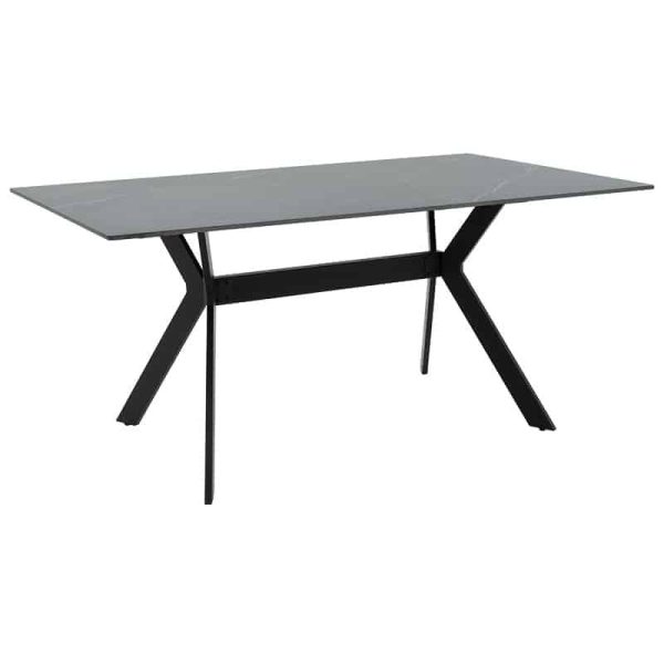 Tabela e ullirit  sintered gur i zi mermer-zi 180x90 x75cm