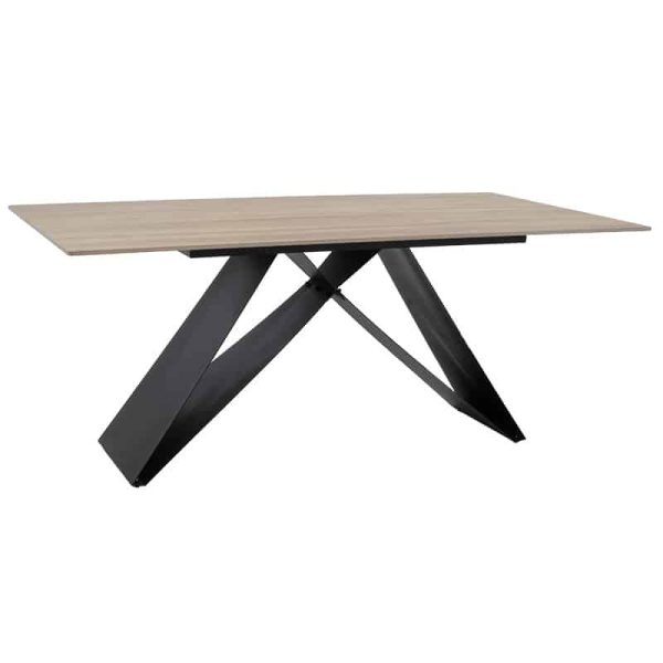 Tabela Kitcen Sabrina  sintered stone sonoma-black 180x90 x75cm