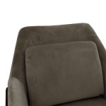 Armchair Mira  anthracite-black 65x69x86cm - Image 5