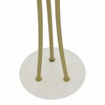 Varëse metalike për pallto Marianni, ngjyrë e bardhë - ari 50x38x182cm - Image 4