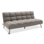 3 seater Sofa-bed Rebel  me pëlhurë në ngjyrë gri të lehtë 189x92x82cm