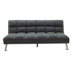 3 seater divan-krevat Rebel  me pëlhurë në ngjyrë gri të errët 189x92x82cm - Image 2