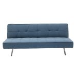 Divan-krevat 3 vendesh Travis  me pëlhurë në ngjyrë blu të lehtë 175x83x74cm - Image 2