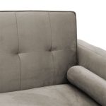 Divan-krevat 3 vendesh Suksesi  kadife gri 190x80x84 cm - Image 5