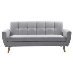 Divan 3 vendesh Decency  pëlhurë gri 203x75x86 cm - Image 3