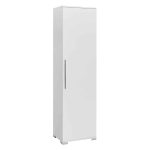 Kolona e kabinetit Diamond1  shkëlqyes i bardhë 50x35x187cm