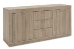 Buffet-console Doha  sonoma 180x45x80,5cm