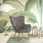 Armchair Kido  kadife ngjyrë argjendi-gri - Image 2