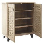 Kabineti i këpucëve MANTAM  12 çifte sonoma 78x40x92 cm - Image 4