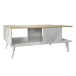 Tavolina e kafesë Moses  ngjyra sonoma-mermer i bardhë 90x54x37.5cm