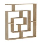 Raft librash Nardy, ngjyrë sonoma, 125x22x129cm