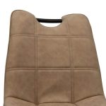 Karrige Nely  PU beige këmbë antike-e zezë - Image 6