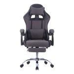 Karrige gaming, PVC-stof ngjyrë e zezë - Image 2