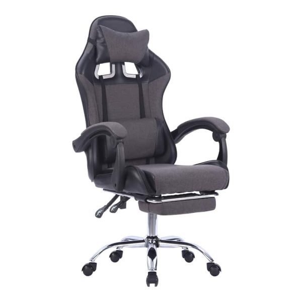 Karrige gaming, PVC-stof ngjyrë e zezë