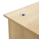 Tavoline zyre pa sirtar Amazon, ngjyrë natyral, 120x75x75cm - Image 5