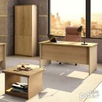 Tavolinë zyre Amazon, pa sirtarë, sonoma 150x75x75 - Image 2