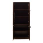 Raft librash me katër dyer Amazon, në ngjyrë arre 80x40x200cm - Image 3