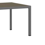 Tavolinë konferencash profesionale Denith  gri e errët-arre 180x100x75cm - Image 2