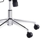 Karrige menaxheri për zyre Aish, ngjyrë e zezë 64x66x130cm - Image 6