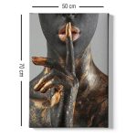 Pikturë dekorative në kanavacë PWF-0300, printim digjital 50x3x70cm - Image 3