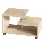 Tavolina e arkivolit PWF-0563 ngjyra  natyrore 80x52x40cm