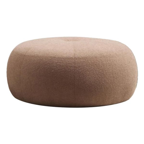 Poof PWF-0564 mocha pëlhurë D55x35cm