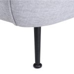 Armchair PWF-0568  pëlhurë gri 83x72x75cm - Image 6