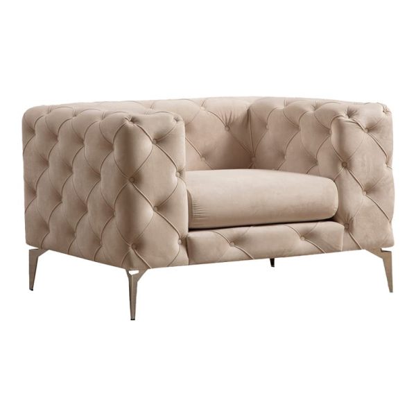 Kolltuk PWF-0579  pëlhurë ecru 108x90x70cm