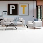 Armchair PWF-0583  pëlhurë gri 97x90x83cm - Image 4