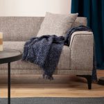 3 seater divan PWF-0566  pëlhurë bezhë-kafe 212x69x86cm - Image 6