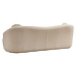 Divan 3 vendësh PWF-0602, stof krem 255x98x76cm - Image 3