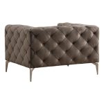 Armchair PWF-0579  pëlhurë gri të errët 108x90x70cm - Image 3