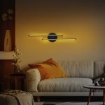 Llambë muri Expedition, LED 16W, ngjyrë e zezë 17x5x86cm - Image 4