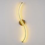 Llambë muri Le onde, LED 16W ngjyrë ari 10x5x67cm - Image 2