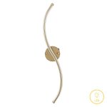 Llambë muri Le onde, LED 16W ngjyrë ari 10x5x67cm