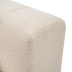 Divani i qoshes Beyza  majtas pëlhurë krem qoshe 299x160x73cm - Image 5