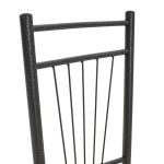 Set ngrënieje Roza  5pcs ngjyra sonoma - këmbët anthracite mat 120x70x75cm - Image 7