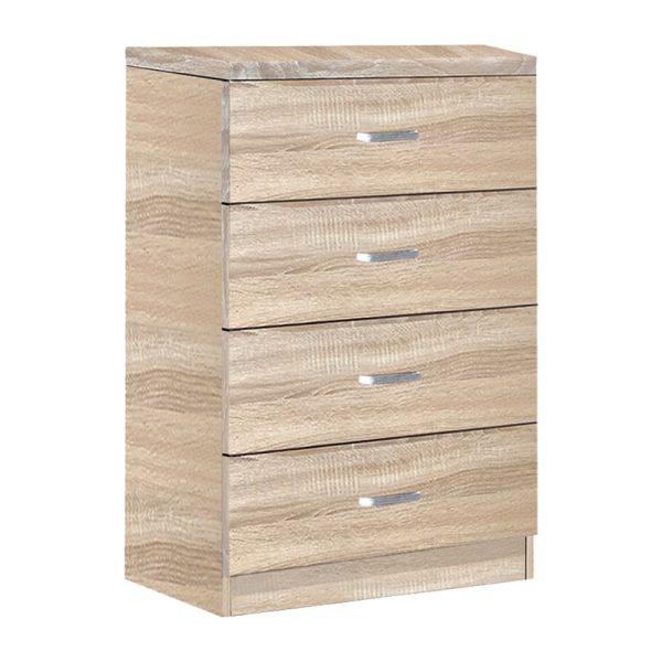 Gjoksi i 4 sirtarëve Killian  sonoma 80x40x80cm