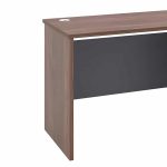 Tavolinë pune Cassius, ngjyrë gri e errët-arre 120x60x75cm - Image 2