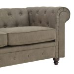 Divan 3-vendësh, Incredible me stof kafe 203x84x67cm - Image 5