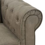 Divan 3-vendësh, Incredible me stof kafe 203x84x67cm - Image 6