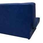 Divan me shtrat 3-vendësh Tiko, me hapësirë magazinimi,me stof në ngjyrë blu, 200x85x90cm - Image 7