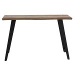 Tabela e konsolës Gallant  MDF - këmbët metalike të zeza 120x40x76cm - Image 2