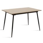 Shazam table polymorphic-opening MDF color sonoma 120-160x80x76εκ