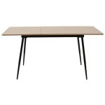 Shazam table polymorphic-opening MDF color sonoma 120-160x80x76εκ - Image 6