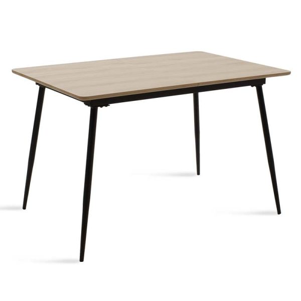 Shazam table polymorphic-opening MDF color sonoma 120-160x80x76εκ