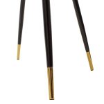 Karrige Giselle  kadife këmbë mollë kalbur e zezë-artë - Image 6